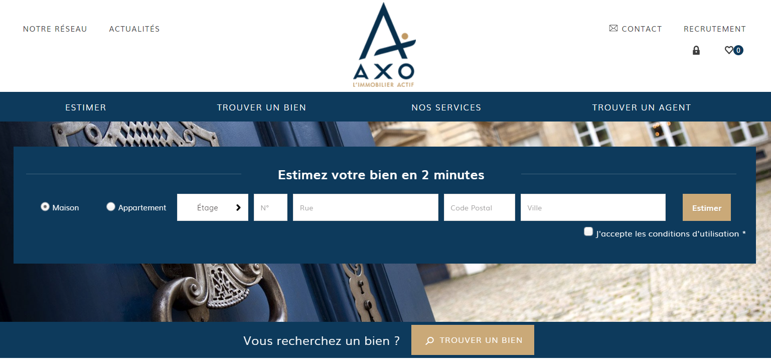 Logo de l'agence Axo Immobilier Pannes